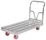Vestil Aluminum Platform Truck - 52-5/8 In. x 24 In. x 37-1/2 In. 3,600 lb - Silver