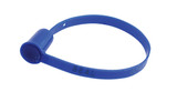Vestil Polypropylene Security Seal - 8-1/8 In. x 5/8 In. x 7/8 In. Length - Blue