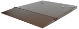 Vestil Steel Heavy Duty Container Ramp - 72 In. Width 15,000 lb - Brown
