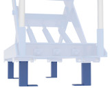 Vestil Steel Stationary Legs For Auto Hite Cart Models - Blue