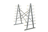 Vestil Steel Self Supporting Rack - 36 In. x 60 In. x 66 In. 2,000 lb - Silver