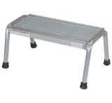 Vestil Aluminum - 1 Step Stand 500 lb - Silver