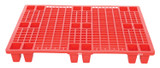 Vestil High Density Polyethylene Nestable Skid - 39-13/16 In. x 47-13/16 In. x 5-1/8 In. 3,300 lb - Red