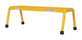 Vestil Aluminum 1 Step Wide Stand - 500 lb - Yellow