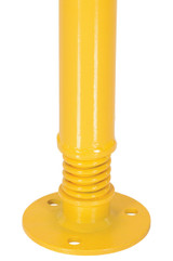 Vestil Steel Spring Loaded Bollard - 42 In. Height - Yellow