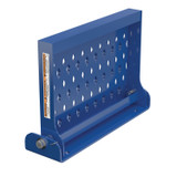 Vestil Steel Serrated Fold Up Step Spring Loaded - 10-5/16 In. x 15-9/16 In. x 4 In. 350 lb - Blue