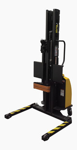 Vestil Steel Single Drum Gripper Attachment For Narrow Mast Stacker Models - Black
