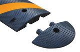 Vestil Rubber Heavy Duty Speed Bump - 72 In. Length Asphalt 40,000 lb - Black
