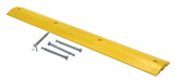 Vestil Plastic Speed Bump Heavy Duty Asphalt Hardware - 72 In. x 10 In. x 2 In. - Yellow