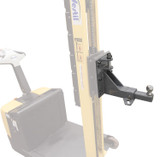 Vestil Steel Counter Balanced Power Lift Single Ball Hitch - 600 lb - Black