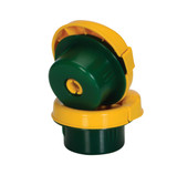 Vestil Plastic Fingertip Stretch Wrap Dispenser - Yellow/Green
