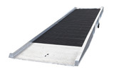 Vestil Aluminum/Steel Yard Ramp Grating - 74 In. x 30 Ft. 16,000 lb - Silver