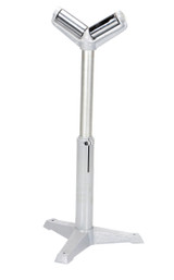 Vestil Steel Roller Stand - 23-1/2 to 39-1/4 Raised Height 1,760 lb - Silver