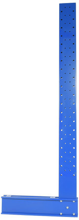 Vestil Steel Standard Duty Cantilever Single Sided Upright - 8 Ft x 24 In. Arm - Blue