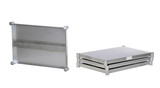 Vestil Stainless Steel Shelving Kit - 36 In. x 24 In. 600 lb Brushed - Silver
