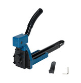Vestil Steel Manual Carton/Box Stapler - 5/8 In. Staple Depth x 1-3/8 In. Staple Width - Blue/Black