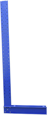 Vestil Steel Standard Duty Cantilever Single Sided Upright - 10 Ft x 30 In. To 36 In. Arm - Blue