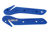 Vestil High Density Plastic Stretch Wrap Film Knife - 7 In. x 2 In. - Blue