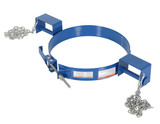 Vestil Carbon Steel Tilting Drum Ring - 30 Gallon Drum 1,200 lb - Blue