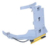 Vestil Steel Counter Balanced Power Lift Hydraulic Drum Gripper Attachment - 600 lb - Gray