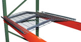 Vestil Steel Pallet Rack Crown Wire Deck - 42 In. x 46 In. 650 lb - Silver