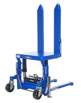Vestil Steel Tilt Master Reciprocating Air/Oil Power - 6,000 lb - Blue