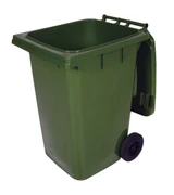 Vestil High Density Polyethylene - 95 Gallon Trash Can - Green