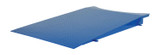 Vestil Steel Approach Ramp - 48 In. x 60 In. 4,000 lb Blue For Use With Models SWA-50 + SWA-50-SCALE