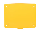 Vestil Steel Truck Mounted Wheel Chock Holder - Yellow