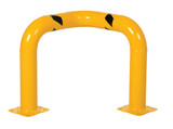 Vestil Steel Triple Elbow Guard - 34-1/8 In. x 34-1/8 In. x 36-9/16 In. - Yellow