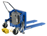Vestil Steel Tilt Master DC Powered Foot Control - 12 Volt 2,000 lb - Blue