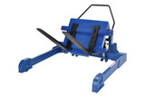 Vestil Steel Tilt Master Straddle AC Powered - 2,000 lb - Blue