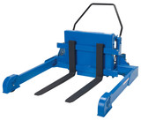 Vestil Steel Tilt Master Straddle Reciprocating Air/Oil Power - 2,000 lb - Blue
