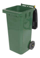 Vestil High Density Polyethylene - 32 Gallon Trash Can - Green