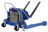 Vestil Steel Tilt Master Straddle AC Powered - 4,000 lb - Blue