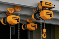 Modern Material Handling: The 15' Lift-Capacity 1/4 Ton EQ003SD Electric Chain Hoist