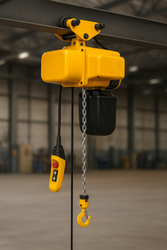 Unveiling the 10' Lift-Capacity 1/4 Ton EQM003SD-SD Electric Chain Hoist with Motorized Trolley