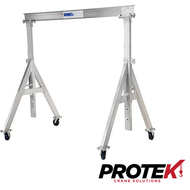 Cut Lifting Time in Half With an Adjustable Aluminum Gantry Crane