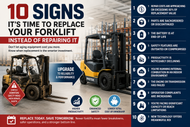 10 Signs It's Time to Replace Your Forklift Instead of Repairing It