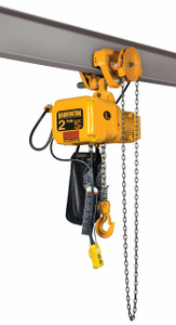 Harrington SNERG030C-15 Electric Chain Hoist, 3 Ton, SNERG Series (Geared Trolley), 15 ft Lift