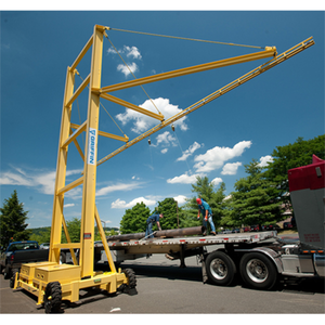 Rigid Lifelines Standard Griffin Wheeled System, 2-Person, 20 ft Track, 10 ft Arm Reach