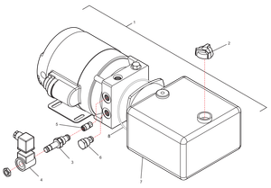 BISHAMON INDUSTRIES LK-230PU-1 AC Motor, 230V AC, 1 Phase