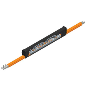 Conductix Safe-Lec 2 Expansion Section, 125 A Galv, Orange PVC Cover, w/ Splice Joint, 4.5M