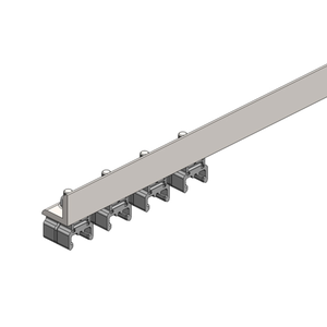 Conductix Hevi-Bar II, Bracket, Flange, w/4 Polycarbonate Hangers (for 700-1500 A Bar)