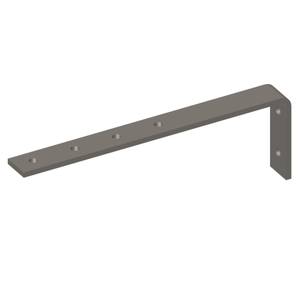 Conductix Hevi-Bar II, Bracket, Web, Hot Dip Galv, 19.25" L (for 4 Conductor Bars)