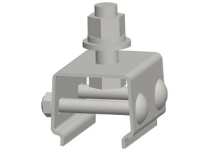 Hevi-Bar II, Hanger, 500A, Cross-bolt, Stainless Steel, Stainless Steel Hdwe Conductix XA-27788