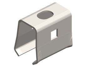 8-Bar, Hanger Clamp, Stainless Steel formed, 13/16" W Conductix XA-11655