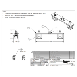 Conductix Guide ASSY ISO Kit C-Bar