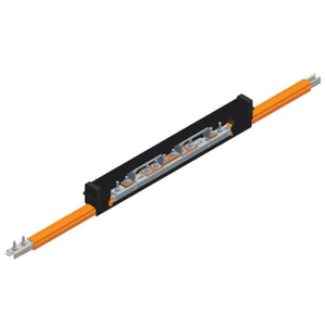 Conductix Safe-Lec 2 Expansion Section, 400 A AL/SS, Black UV Resistant PVC Cover, 4.5M