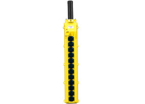 Conductix 80 Series 12-button Pendant with twelve three-speed switches